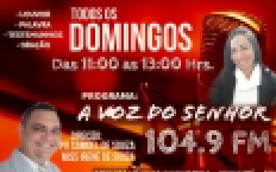 ESTREIA DA NOVA PROGRAMAÇÃO DE DOMINGO NA 104,9 FM